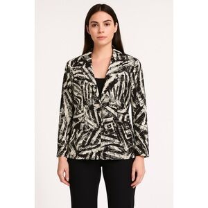 Sandro Vintage Abstract Blazer